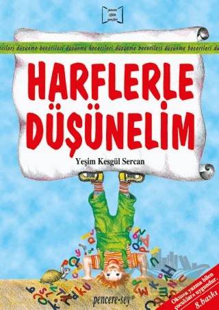 Harflerle Düşünelim – Yeşim Kesgül Sercan – Pencere Sağlık Eğitim Yayınları kitap kapağı
