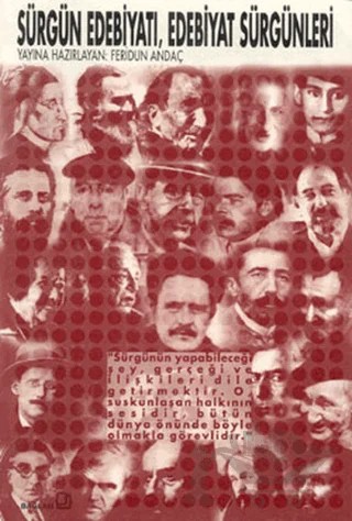 Sürgün Edebiyatı, Edebiyat Sürgünleri – Feridun Andaç – Bağlam Yayınları kitap kapağı
