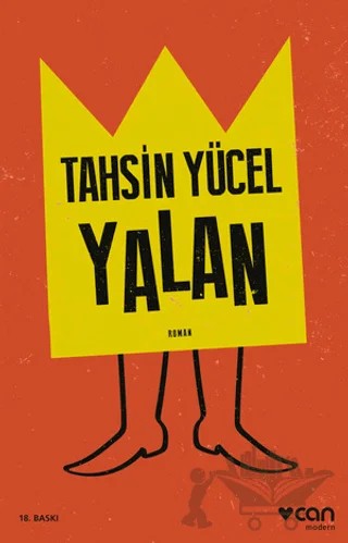 Yalan – Tahsin Yücel – Can Yayınları kitap kapağı