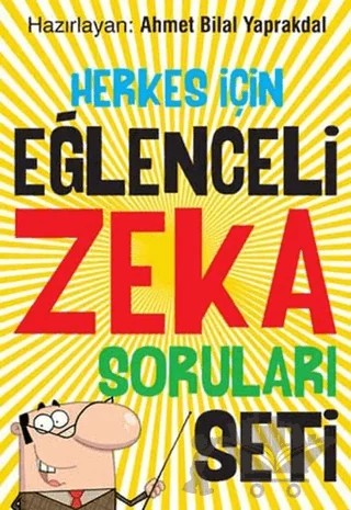 Herkes İçin Eğlenceli Zeka Soruları Seti (6 Kitap Takım) – Ahmet Bilal Yaprakdal – Uğurböceği Yayınları kitap kapağı