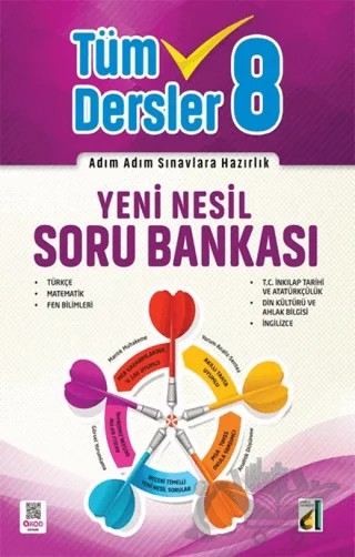 8. Sınıf Yeni Nesil Tüm Dersler Soru Bankası Damla Yayınevi – Kolektif – Damla Yayınevi kitap kapağı