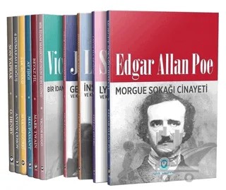 Dünya Edebiyatından Seçme Öyküler (10 Kitap Takım) – Anton Pavloviç Çehov, Edgar Allan Poe, Guy de Maupassant, Jack London, Lev Nikolayeviç Tolstoy, Maksim Gorki, Mark Twaın, O. Henry, Stefan Zweıg, Victor Hugo – Cem Yayınevi kitap kapağı