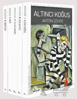 Anton Çehov 5'li Set – Anton Çehov – Girdap Kitap kitap kapağı