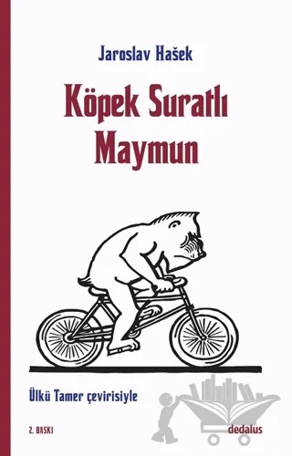 Köpek Suratlı Maymun – Jaroslav Haşek – Dedalus Kitap kitap kapağı