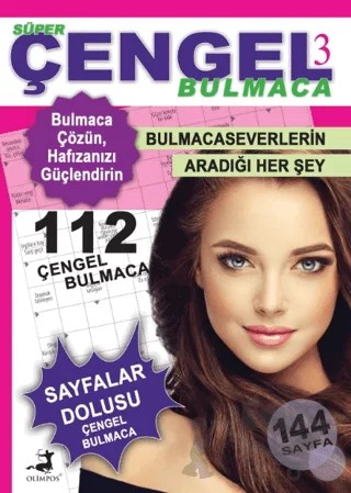 Süper Çengel Bulmaca 3 – Kolektif – Olimpos Yayınları kitap kapağı