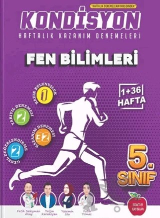 5. Sınıf Fen Bilimleri Kondisyon Haftalık Kazanım Deneme – Kolektif – Newton Yayınları kitap kapağı