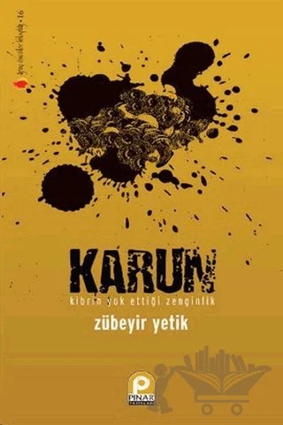 Karun – Zübeyir Yetik – Pınar Yayınları kitap kapağı