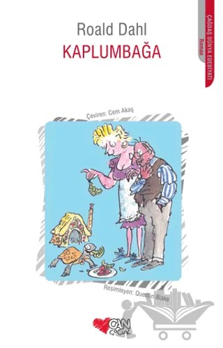 Kaplumbağa – Roald Dahl – Can Çocuk Yayınları kitap kapağı