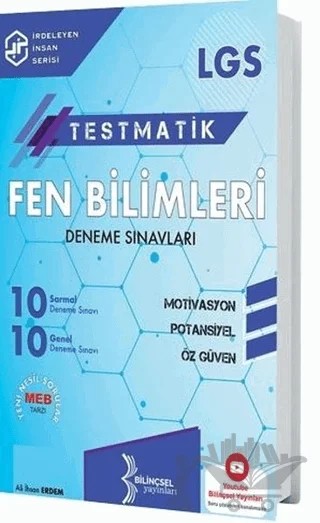 8. Sınıf LGS Testmatik Fen Bilimleri Deneme Sınavları – Kolektif – Bilinçsel Yayınları kitap kapağı