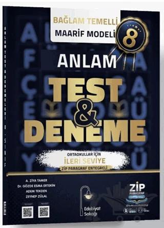 8. Sınıf Anlam Maarif Model Test ve Deneme