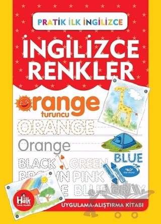 İngilizce Renkler – Ferhat Çınar – Mor Kelebek kitap kapağı