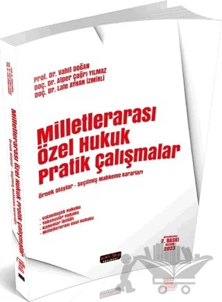 Milletlerarası Özel Hukuk Mevzuatı – Vahit Doğan, Alper Çağrı Yılmaz – Savaş Yayınevi kitap kapağı