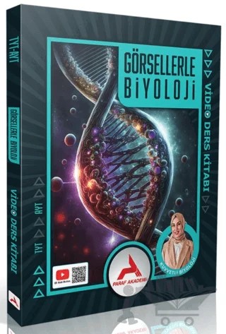 TYT AYT Görsellerle Biyoloji Video Ders Kitabı – Dilek Kuvvet – Paraf Akademi kitap kapağı