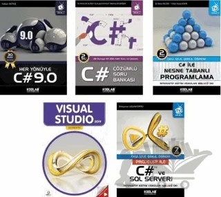 C# Eğitim Seti (5 Kitap Takım) – Kolektif – Kodlab Yayın Dağıtım kitap kapağı