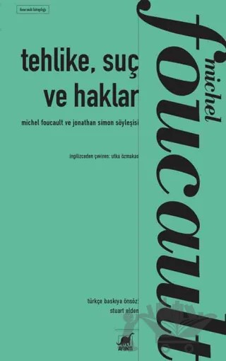 Tehlike, Suç ve Haklar – Michel Foucault – Ayrıntı Yayınları kitap kapağı
