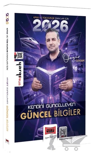 2026 KPSS ve Tüm Kurum Sınavları İçin Kendini Güncelleyen Güncel Bilgiler – Özgür Özkınık – Yargı Yayınevi kitap kapağı