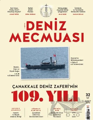 Yeni Deniz Mecmuası Sayı: 32 - Mart 2024 – Yeni Deniz Mecmuası Dergisi kitap kapağı