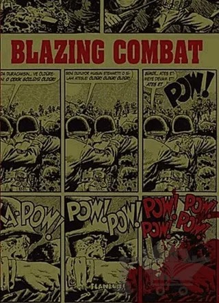 Blazing Combat – Alex Toth, Archie Goodwin, Reed Crandall, Wallace Wood – Flaneur Books kitap kapağı