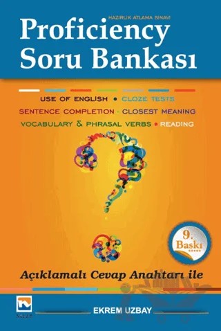 Proficiency Soru Bankası – Ekrem Uzbay – Nisan Kitabevi kitap kapağı