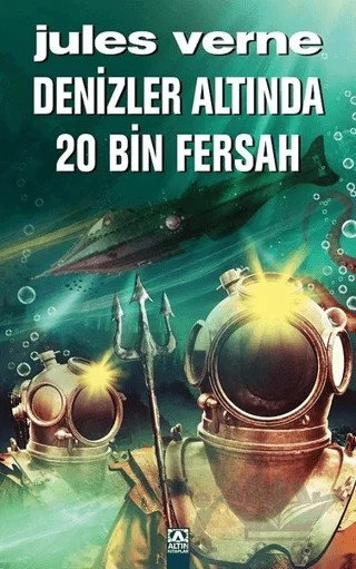 Denizler Altında 20 Bin Fersah (Ciltli) – Jules Verne – Altın Kitaplar kitap kapağı