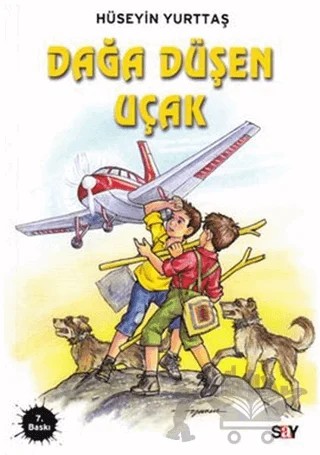 Dağa Düşen Uçak – Hüseyin Yurttaş – Say Çocuk kitap kapağı