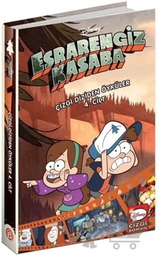 Disney Esrarengiz Kasaba - Çizgi Diziden Öyküler 4. Cilt – Kolektif – Beta Kids kitap kapağı