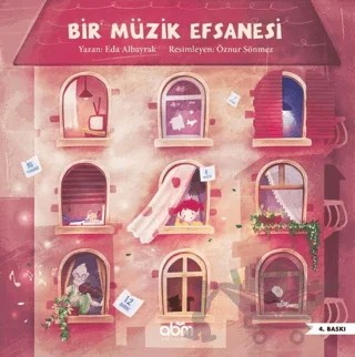 Bir Müzik Efsanesi – Eda Albayrak – Abm Yayınevi kitap kapağı