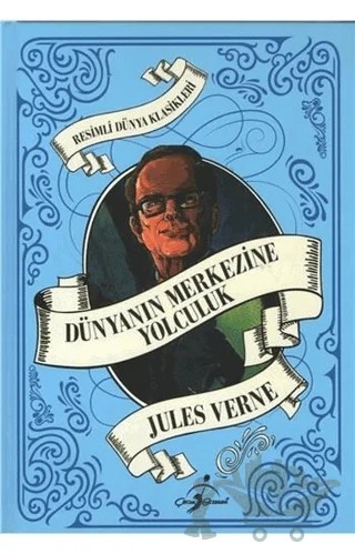 Dünyanın Merkezine Yolculuk – Jules Verne – Çocuk Gezegeni kitap kapağı