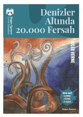 Denizler Altında 20.000 Fersah – Jules Verne – Doğan Çocuk kitap kapağı