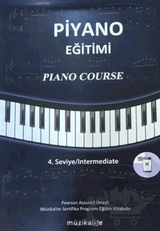 Piyano Eğitimi 4. Seviye – Elvan Gezek Yurtalan – Müzikalite kitap kapağı
