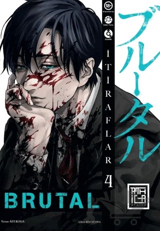 Brutal 4 – Kei Koga – Athica Yayınları kitap kapağı