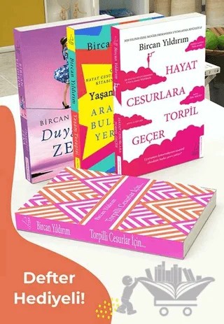 Bircan Yıldırım 3'lü Kitap Seti (Defter Hediyeli) – Bircan Yıldırım – Destek Yayınları kitap kapağı