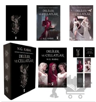 Hepimiz Gökyüzü Olmak İstedik 3 Deliler ve Cellatlar - Ciltli (Kutulu) – N. G. Kabal – Dex Yayınevi kitap kapağı