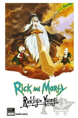 Rick and Morty Rickliğin Yüreği Sayı 2 – Michael Moreci – Marmara Çizgi kitap kapağı