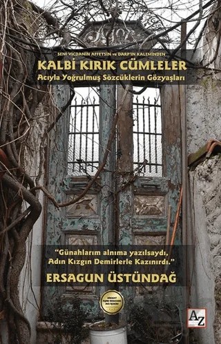 Kalbi Kırık Cümleler – Ersagun Üstündağ – Az Kitap kitap kapağı