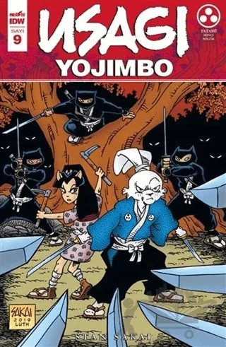 Usagi Yojimbo Sayı: 9 – Stan Sakai – Presstij Kitap kitap kapağı