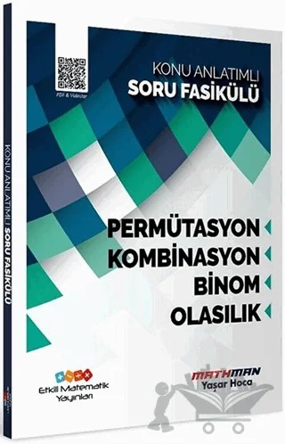 AYT Matematik Permütasyon Kombinasyon Binom ve Olasılık Konu Anlatımlı Soru Fasikülü – Kolektif – Etkili Matematik Yayınları kitap kapağı