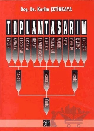 Toplam Tasarım – Kerim Çetinkaya – Gazi Kitabevi kitap kapağı