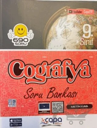 9. Sınıf VİP Coğrafya Soru Bankası – Kolektif – Çapa Yayınları kitap kapağı