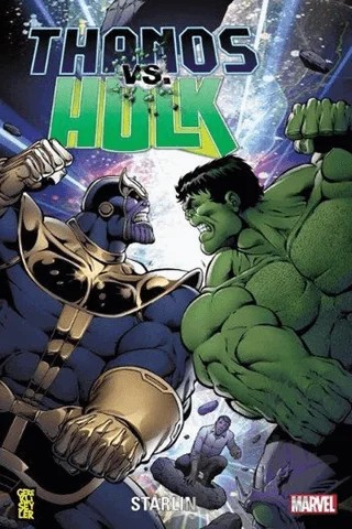 Thanos vs. Hulk – Jim Starlin – Gerekli Şeyler Yayıncılık kitap kapağı