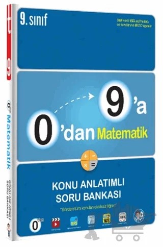 0'dan 9'a Matematik Konu Anlatımlı Soru Bankası – Kolektif – Tonguç Akademi kitap kapağı