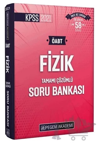 2021 KPSS ÖABT Fizik Tamamı Çözümlü Soru Bankası – Kolektif – Pegem Akademi Yayıncılık kitap kapağı