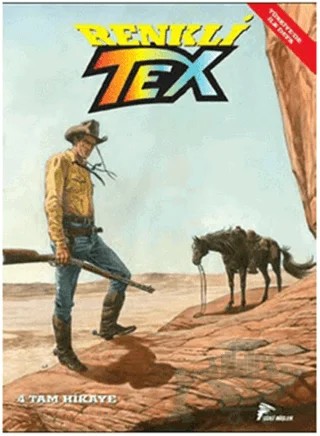 Renkli Tex 4: Yanlış Adam – Gianfranco Manfredi, Pasquale Ruju, Sergio Bonelli, Tito Faraci – Çizgi Düşler Yayınevi kitap kapağı