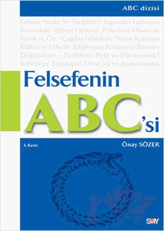 Felsefenin ABC’si – Önay Sözer – Say Yayınları kitap kapağı
