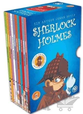 Çocuklar İçin Sherlock Holmes Seti (10 Kitap Takım) – Sir Arthur Conan Doyle – Biom Yayınları kitap kapağı