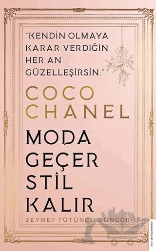 Coco Chanel – Zeynep Tütüncü Güngör – Destek Yayınları kitap kapağı