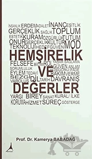 Hemşirelik ve Değerler – Kamerya Babadağ – Alter Yayıncılık kitap kapağı