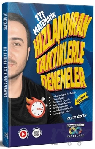 Sıfırdan Sonsuza TYT Matematik Hızlandıran Taktiklerle 10 Deneme – Kazım Özcan – Doktrin Yayınları kitap kapağı