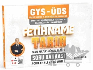 GYS - ÜDS Fetihname Tarih Soru Bankası – Bekir Çelik – Bekir Çelik kitap kapağı