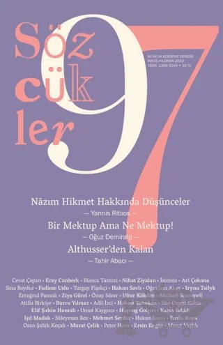 Sözcükler Dergisi Sayı: 97 Mayıs-Haziran 2022 – Sözcükler Yayınları kitap kapağı